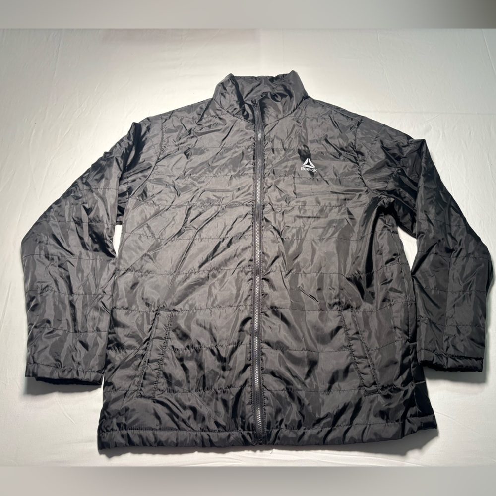 Reebok Men's Black Puffer Jacket size XL
